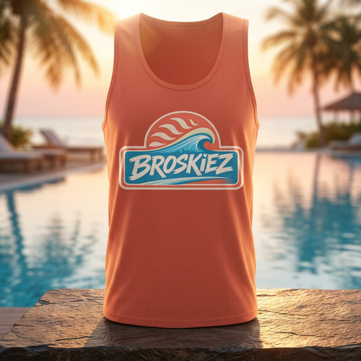 Broskiez Retro Coast Tank