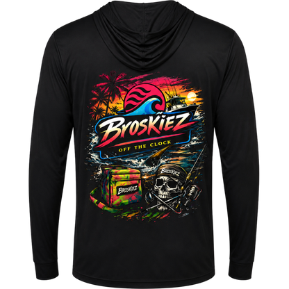 Broskiez Offshore Edition Performance Sun Shirt | UPF 50+