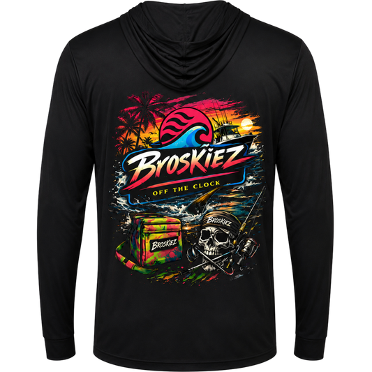 Broskiez Offshore Edition Performance Sun Shirt | UPF 50+