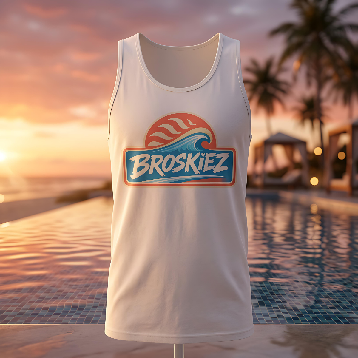 Broskiez Retro Coast Tank